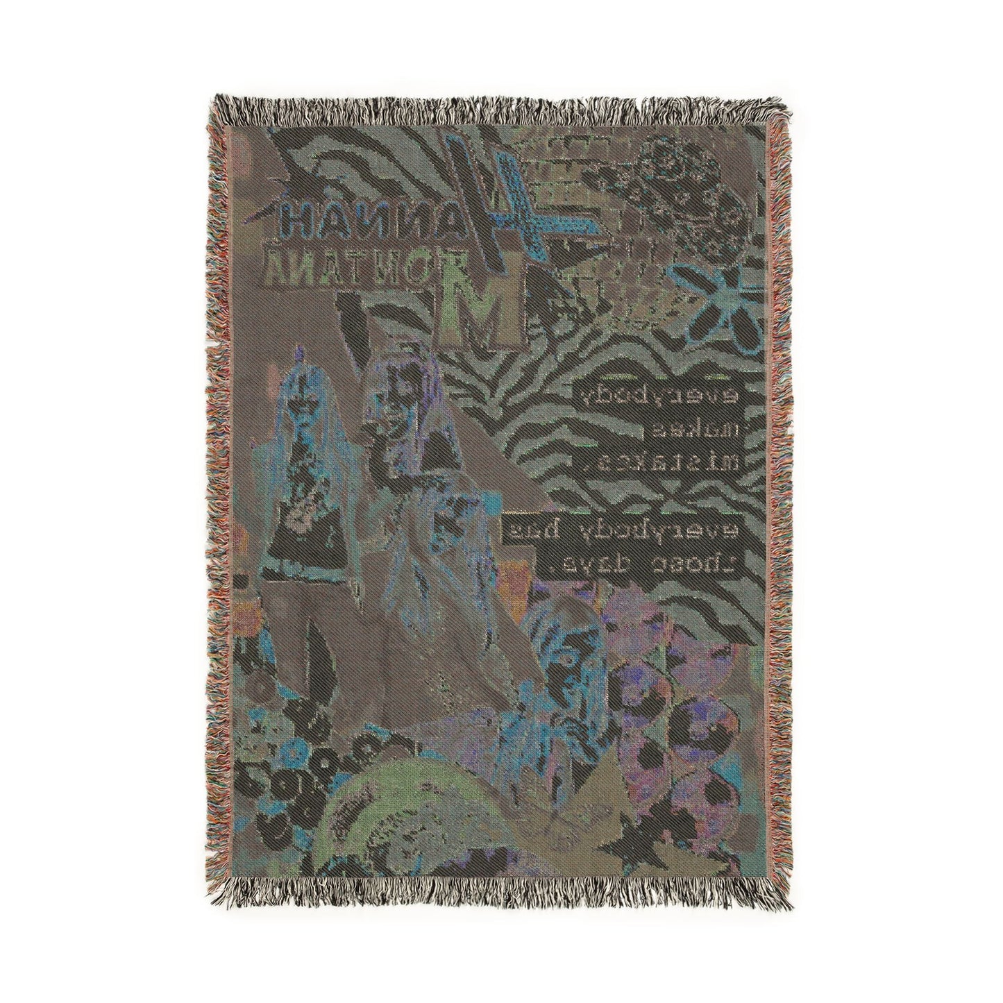 The Everybody Has Those Days Woven Blanket